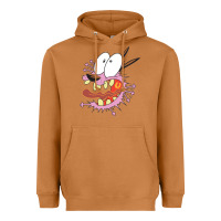 Meerkat courage the cowardly dog Heavyweight Hoodie - linhVisuals