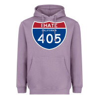 Lavender los angeles california interstate 405 (i 405) sweatshirt Heavyweight Hoodie - linhVisuals