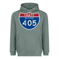 Sage los angeles california interstate 405 (i 405) sweatshirt Heavyweight Hoodie - linhVisuals