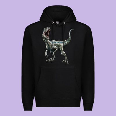 Velociraptor Premium Hoodie Designed By Lillyallendesigns