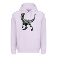 Lilac Velociraptor Premium Hoodie - LillyAllenDesigns
