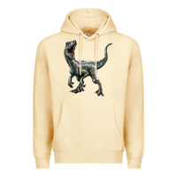Pina Colada Velociraptor Premium Hoodie - LillyAllenDesigns