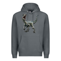 Rock Velociraptor Premium Hoodie - LillyAllenDesigns