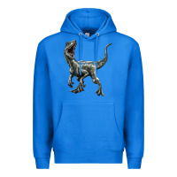 True Royal Velociraptor Premium Hoodie - LillyAllenDesigns