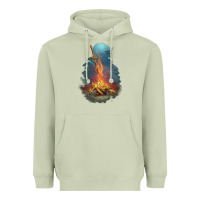 Matcha Souls Bonfire Heavyweight Hoodie - linhVisuals