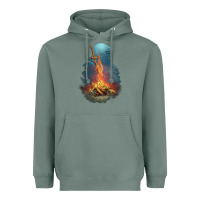 Sage Souls Bonfire Heavyweight Hoodie - linhVisuals