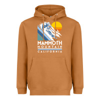 Meerkat mammoth mountain california retro ski sweatshirt Heavyweight Hoodie - linhVisuals