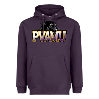 Plum Prairie View A&M Panthers And Lady Panthers Rectangle Patch Heavyweight Hoodie - linhVisuals