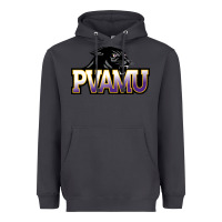 Smoke Prairie View A&M Panthers And Lady Panthers Rectangle Patch Heavyweight Hoodie - linhVisuals