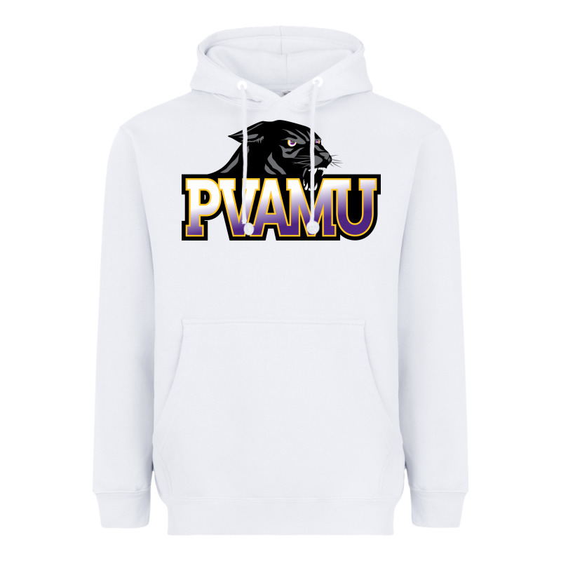 Prairie View A&m Panthers And Lady Panthers Rectangle Patch Heavyweight Hoodie by linhVisuals | Teevron