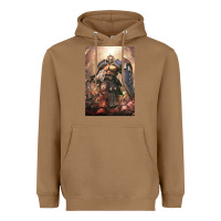 Toasted Coconut Warhammer Characters Heavyweight Hoodie - linhVisuals