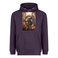 Plum Warhammer Characters Heavyweight Hoodie - linhVisuals