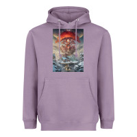 Lavender The Painted World Heavyweight Hoodie - linhVisuals