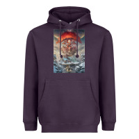 Plum The Painted World Heavyweight Hoodie - linhVisuals