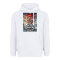 White The Painted World Heavyweight Hoodie - linhVisuals