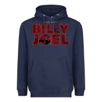 Navy the hits billy - joel the best pianist Heavyweight Hoodie - linhVisuals