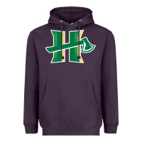 Plum cal humboldt lumberjacks Heavyweight Hoodie - linhVisuals