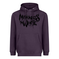 Plum Motionless In White Heavyweight Hoodie - linhVisuals