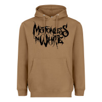 Toasted Coconut Motionless In White Heavyweight Hoodie - linhVisuals