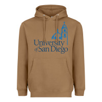 Toasted Coconut The university of san diego Heavyweight Hoodie - linhVisuals