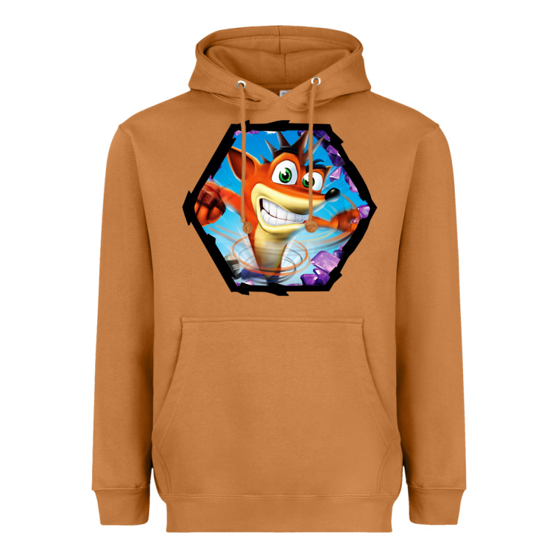 Crash Bandicoot Legends Heavyweight Hoodie by linhVisuals | Teevron