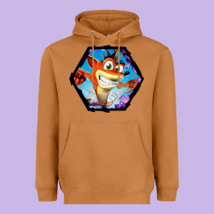 Crash Bandicoot Legends Heavyweight Hoodie Designed By Linhvisuals