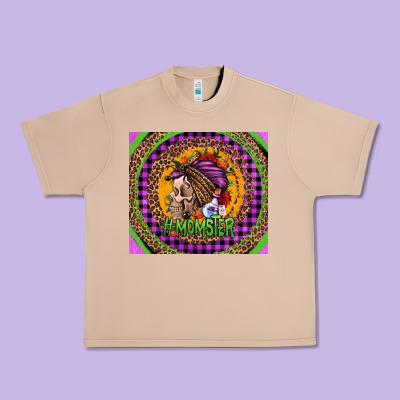 Momster Halloween Momlife Urban Heavy Tee Designed By Jasminsmagicworld
