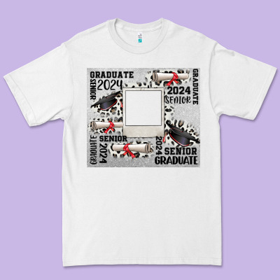 Senior 2024 Customizable Premium Tee Designed By Cowgirlartshop