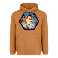 Meerkat CRASH BANDICOOT LEGENDS Heavyweight Hoodie - linhVisuals