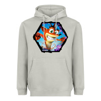 Moon Dust CRASH BANDICOOT LEGENDS Heavyweight Hoodie - linhVisuals