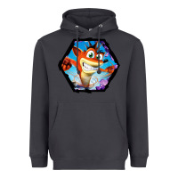 Smoke CRASH BANDICOOT LEGENDS Heavyweight Hoodie - linhVisuals