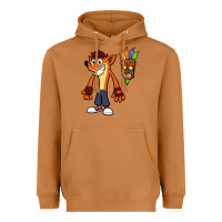 Meerkat CRASH BANDICOOT Heavyweight Hoodie - linhVisuals