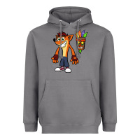 Storm CRASH BANDICOOT Heavyweight Hoodie - linhVisuals