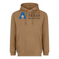 Toasted Coconut The university of texas at arlington Heavyweight Hoodie - linhVisuals
