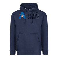 Navy The university of texas at arlington Heavyweight Hoodie - linhVisuals