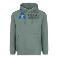 Sage The university of texas at arlington Heavyweight Hoodie - linhVisuals