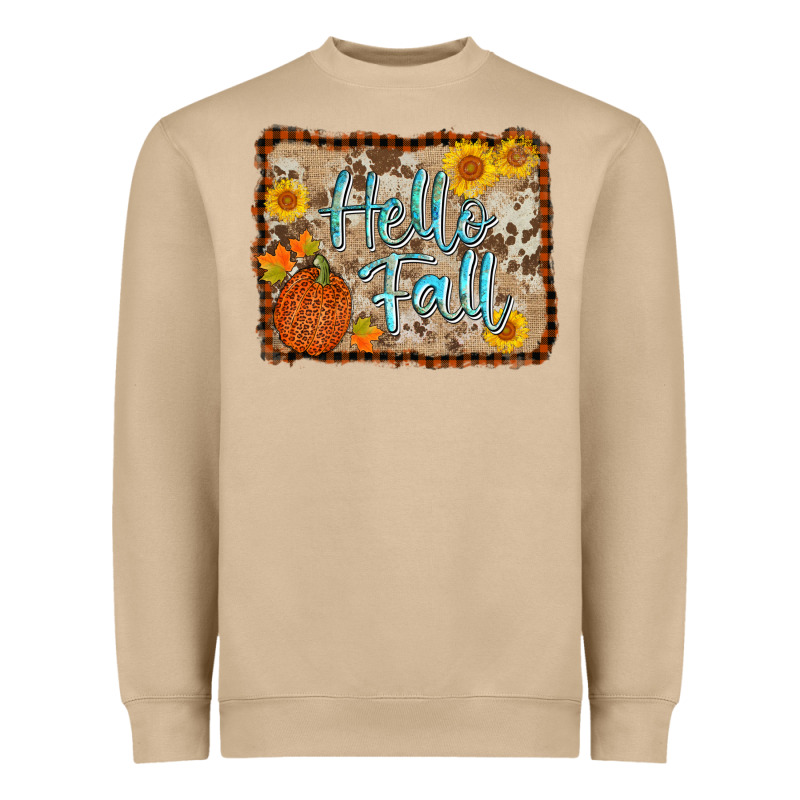 Hello Fall Heavyweight Sweatshirt by AdoDesignShop | Teevron