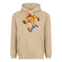 Mushroom CRASH BANDICOOT Heavyweight Hoodie - linhVisuals