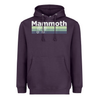 Plum retro hiking boottrail running   mammoth california t shirt Heavyweight Hoodie - linhVisuals