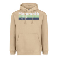 Mushroom retro hiking boottrail running   mammoth california t shirt Heavyweight Hoodie - linhVisuals