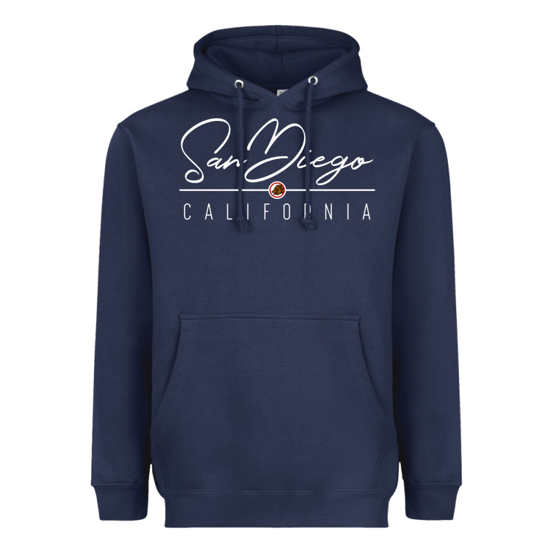 San Diego Ca Sweatshirt Heavyweight Hoodie by linhVisuals | Teevron