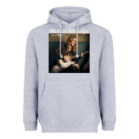 Heather Grey Melissa Etheridge Heavyweight Hoodie - linhVisuals