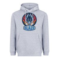 Heather Grey coventry blaze Heavyweight Hoodie - linhVisuals