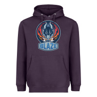 Plum coventry blaze Heavyweight Hoodie - linhVisuals