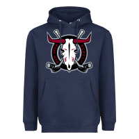 Navy deer-red-rebels Heavyweight Hoodie - linhVisuals