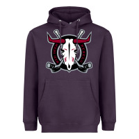 Plum deer-red-rebels Heavyweight Hoodie - linhVisuals