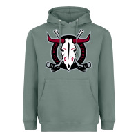Sage deer-red-rebels Heavyweight Hoodie - linhVisuals
