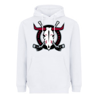 White deer-red-rebels Heavyweight Hoodie - linhVisuals