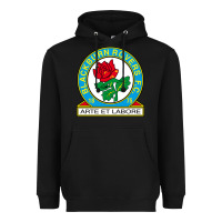Black rovers black burn fc Heavyweight Hoodie - linhVisuals