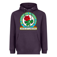 Plum rovers black burn fc Heavyweight Hoodie - linhVisuals